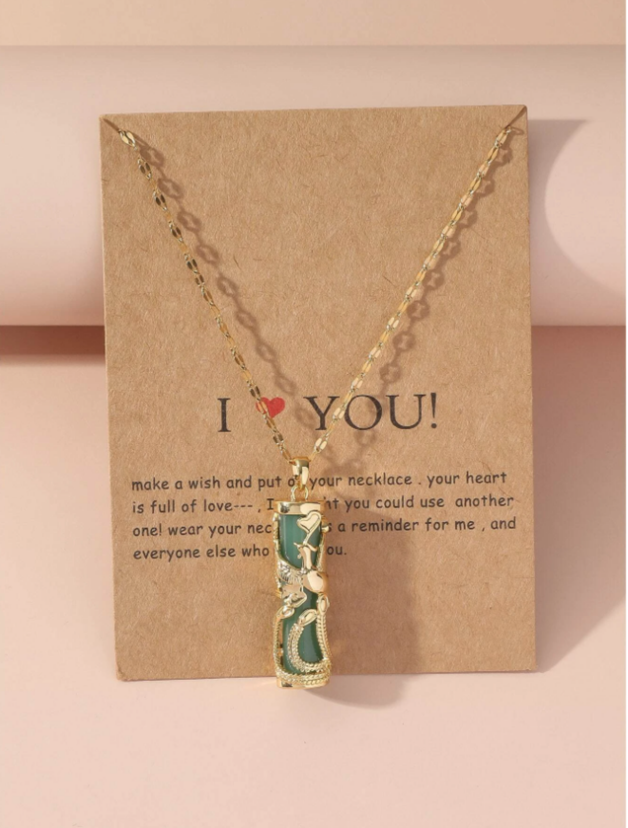 Phoenix Geometric Charm Necklace