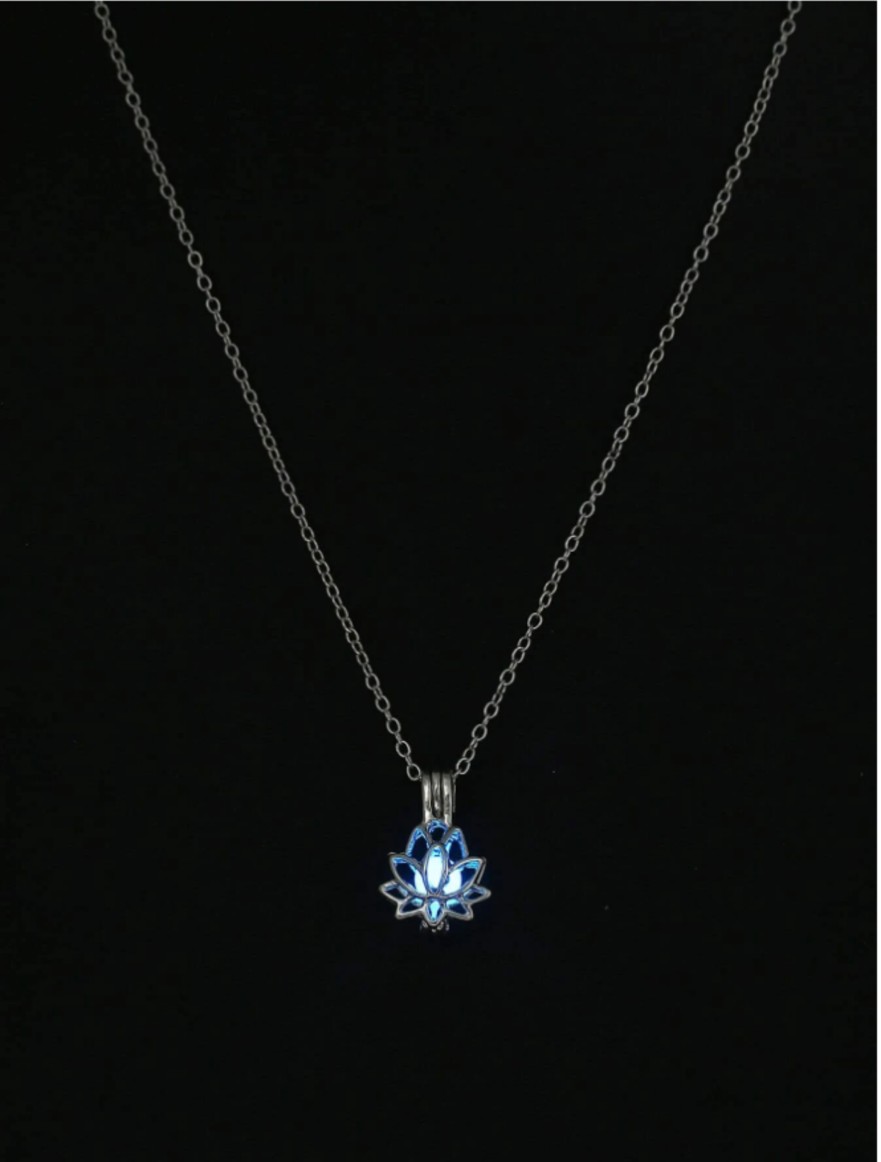 Lotus Charm Luminous Necklace