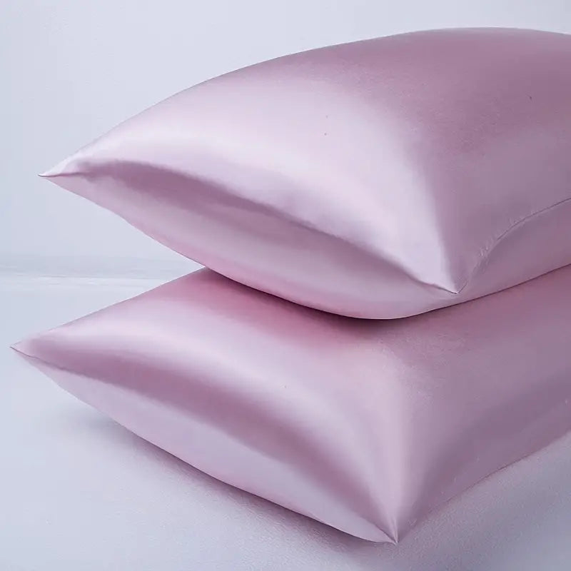 Baby Pink Satin Pillowcases