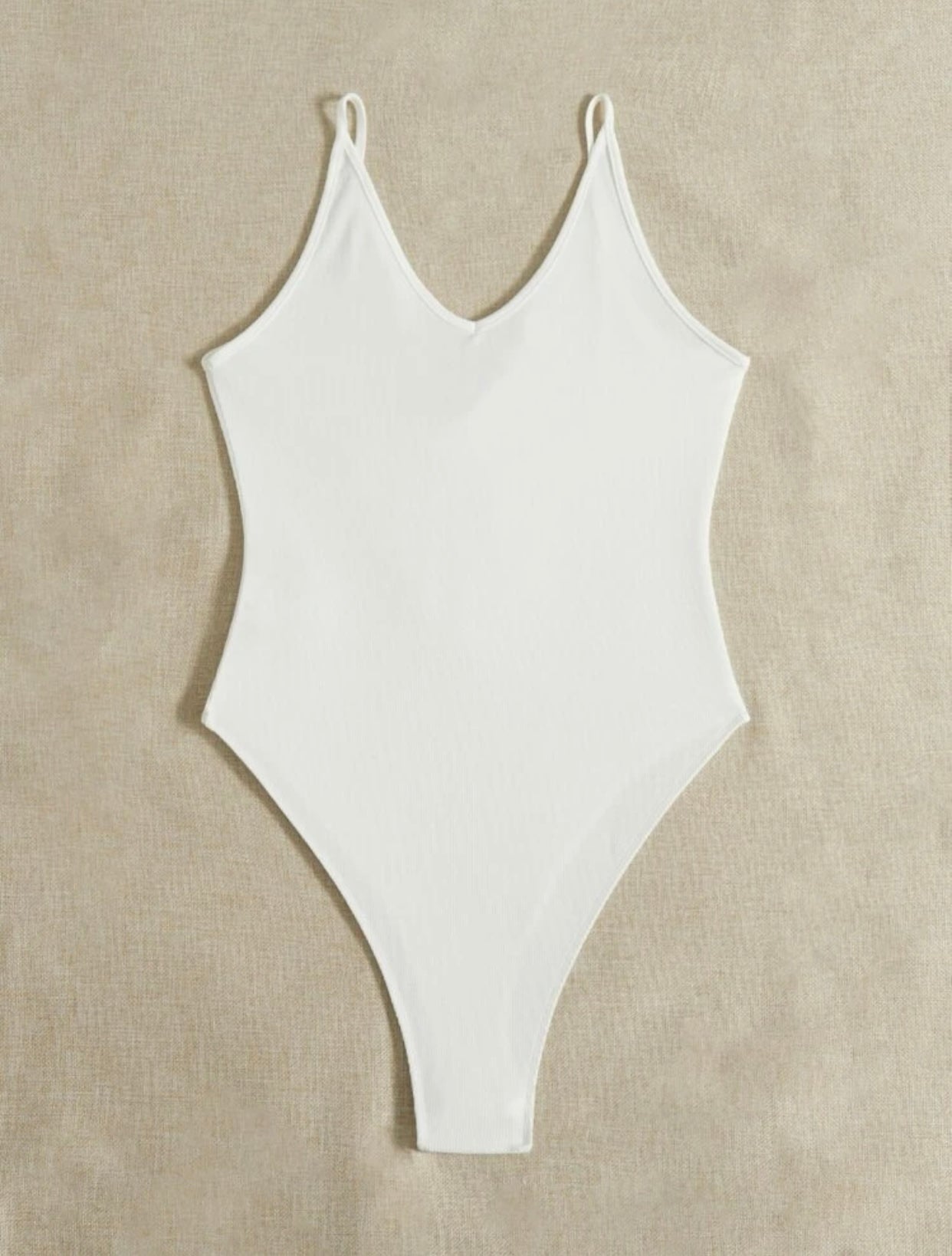 Fringe Trim Cami Bodysuit